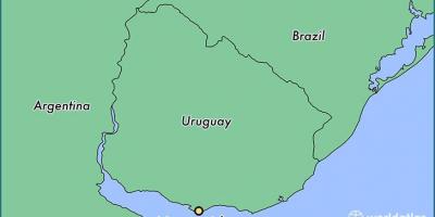 Карта Монтевидео, Уругвай